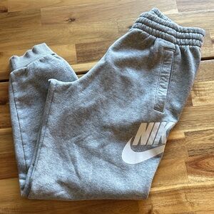 Nike Kids Large Light Gray Joggers